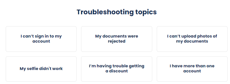 Troubleshooting Topics